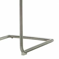 2 Chenille Freischwinger In Anthrazit - Tajimna (2er Set) -Malott-Shop 2 chenille freischwinger in anthrazit mit kunstleder tajimna 04