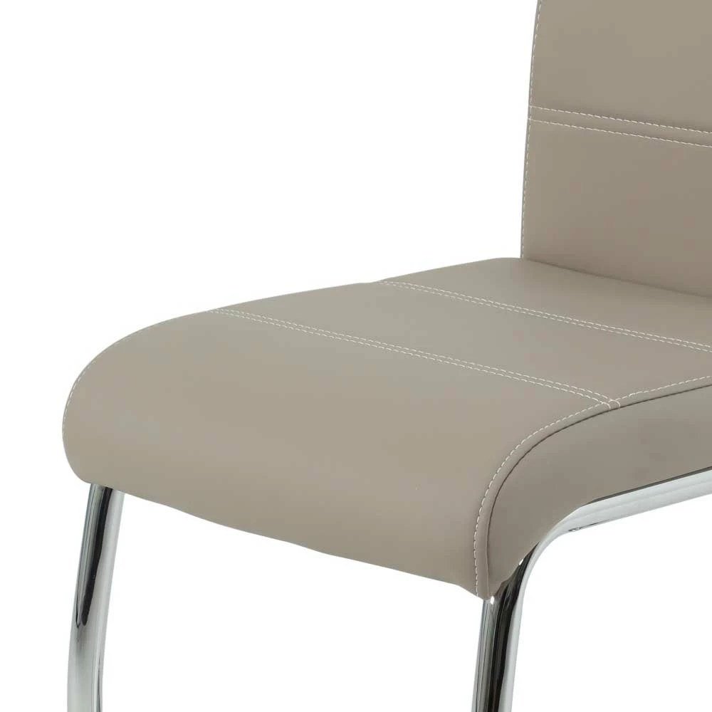 2 Oder 4 Essstühle In Kunstleder Beige - Banda (Set) - Image 4