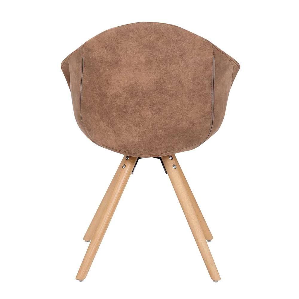 Armlehnen Polsterstühle In Hellbraun - Taibao (2er Set) - Image 5