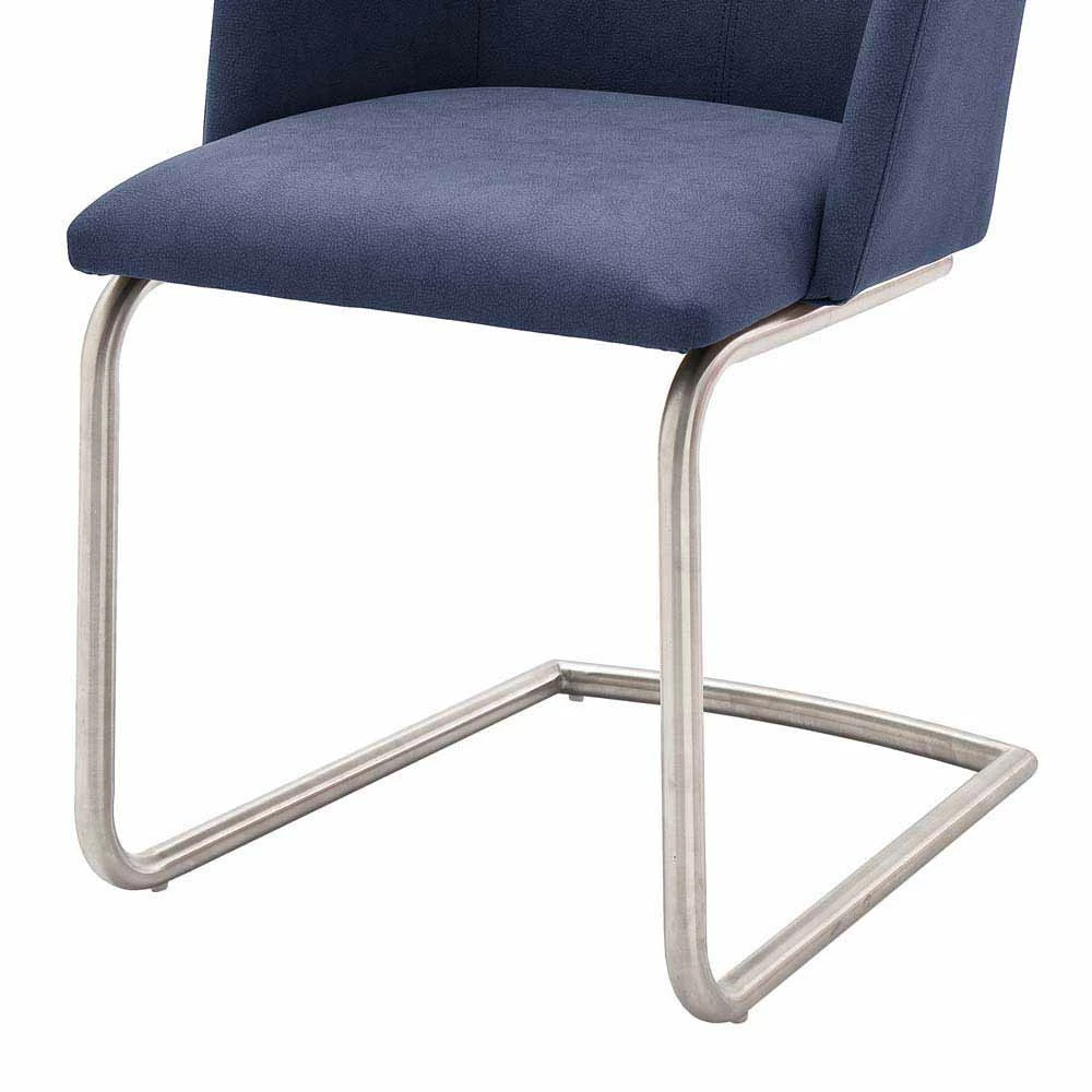 Armlehnstuhl In Dunkelblau - Concista (2er Set) - Image 4