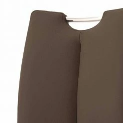 Brauner Stuhl Mit Schwingfuß - Banyo (2er Set) -Malott-Shop brauner stuhl mit schwingfuss aus edelstahl banyo 03