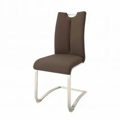 Brauner Stuhl Mit Schwingfuß - Banyo (2er Set)