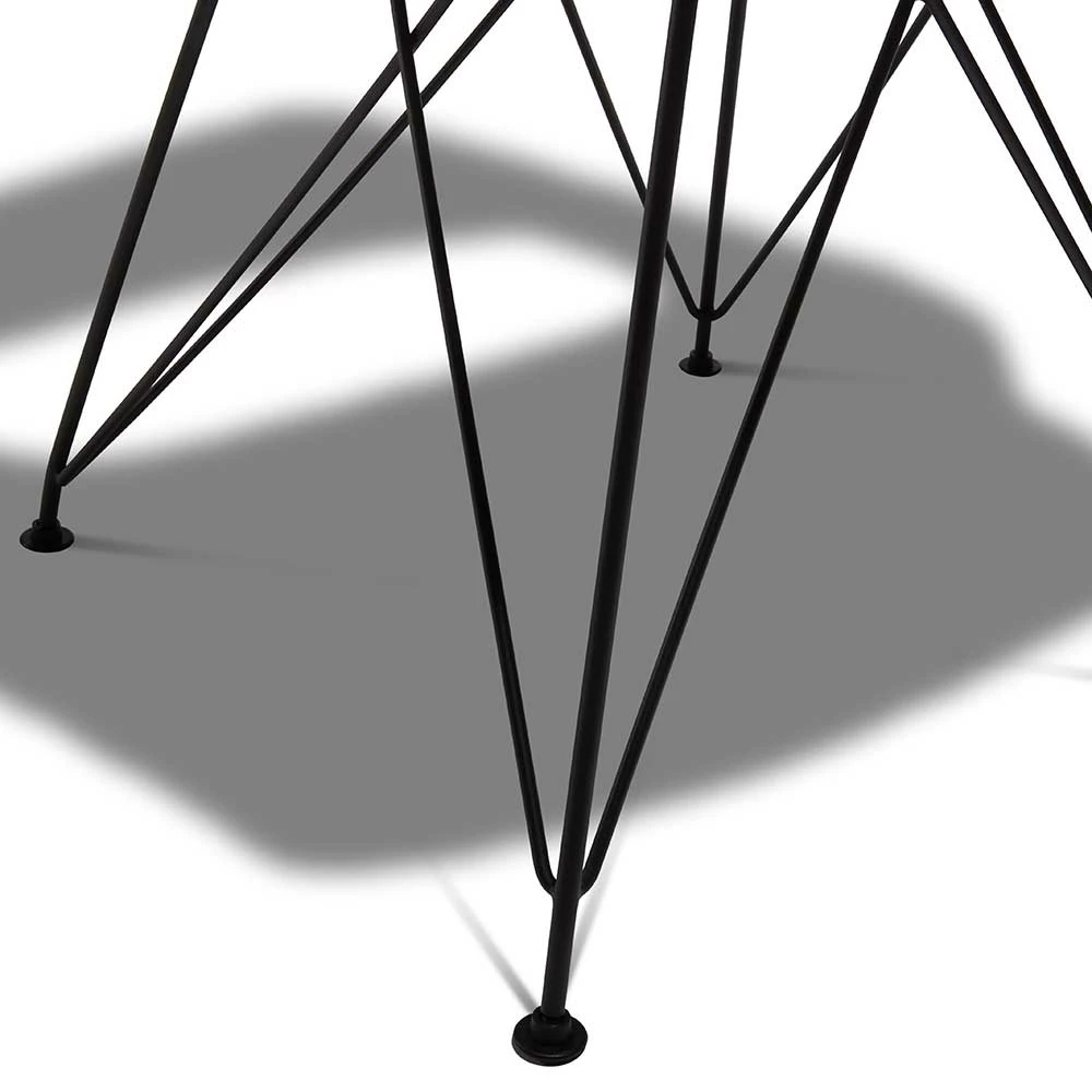 Cooler Kunstleder Stuhl mit Trapezgestell - Cadoc (2er Set) Cooler Kunstleder Stuhl Mit Trapezgestell - Cadoc (2er Set) -Malott-Shop cooler kunstleder stuhl mit trapezgestell in schwarz cadoc 03