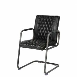 Design Armlehnstuhl Mit Schwingfuß - Desire (2er Set)