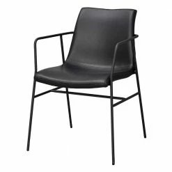 Designstühle Mit Armlehnen In Schwarz - Montresor (2er Set)