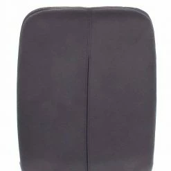 Designstuhl Mit Kufen Aus Edelstahl Jannik & Kunstleder In Grau (2er Set) -Malott-Shop designstuhl mit kufen aus edelstahl kunstleder in grau jannik 05