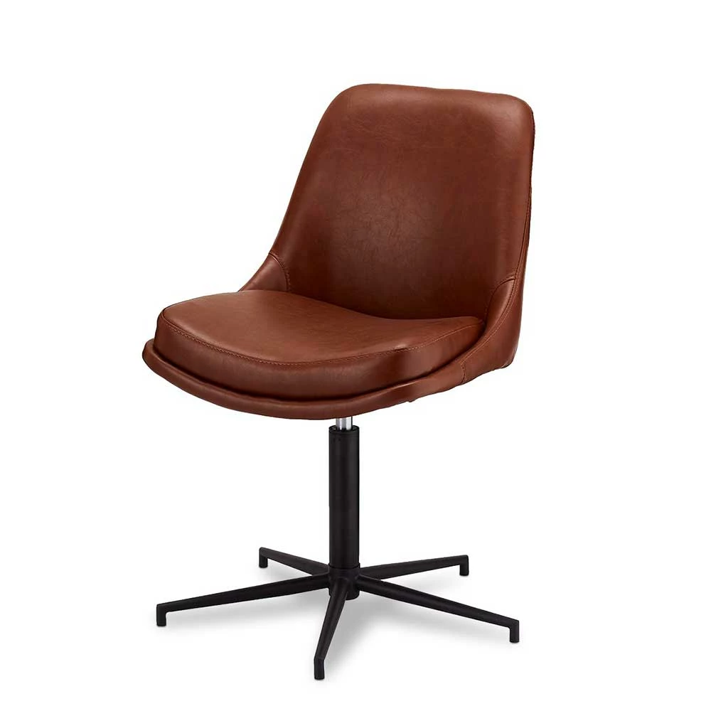 Drehbarer Polsterstuhl Mit Sterngestell - Germaina (2er Set) - Image 2