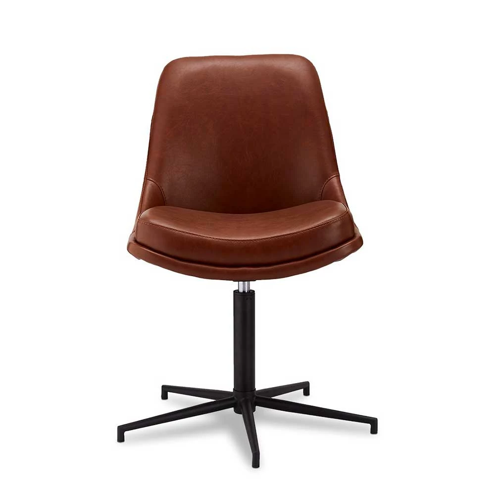 Drehbarer Polsterstuhl Mit Sterngestell - Germaina (2er Set) - Image 3