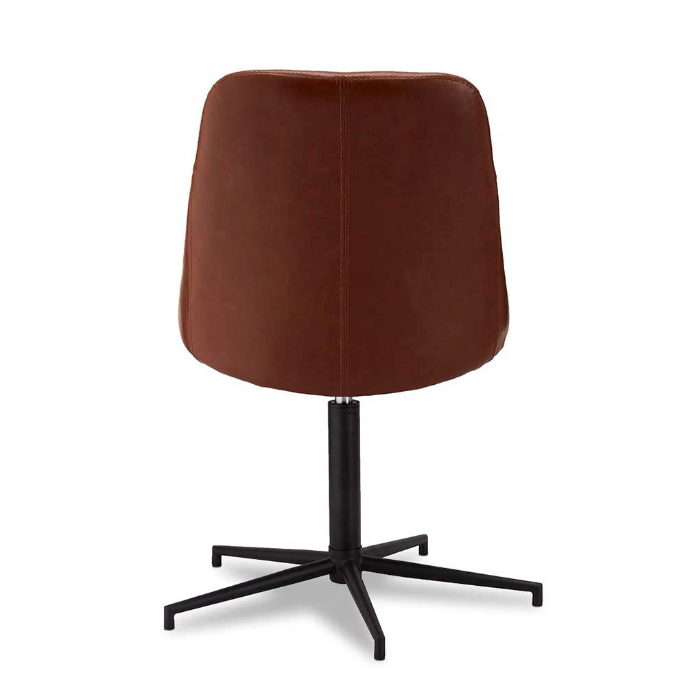 Drehbarer Polsterstuhl Mit Sterngestell - Germaina (2er Set) - Image 4