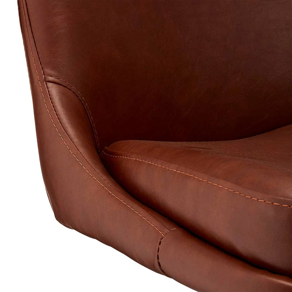 Drehbarer Polsterstuhl Mit Sterngestell - Germaina (2er Set) - Image 6