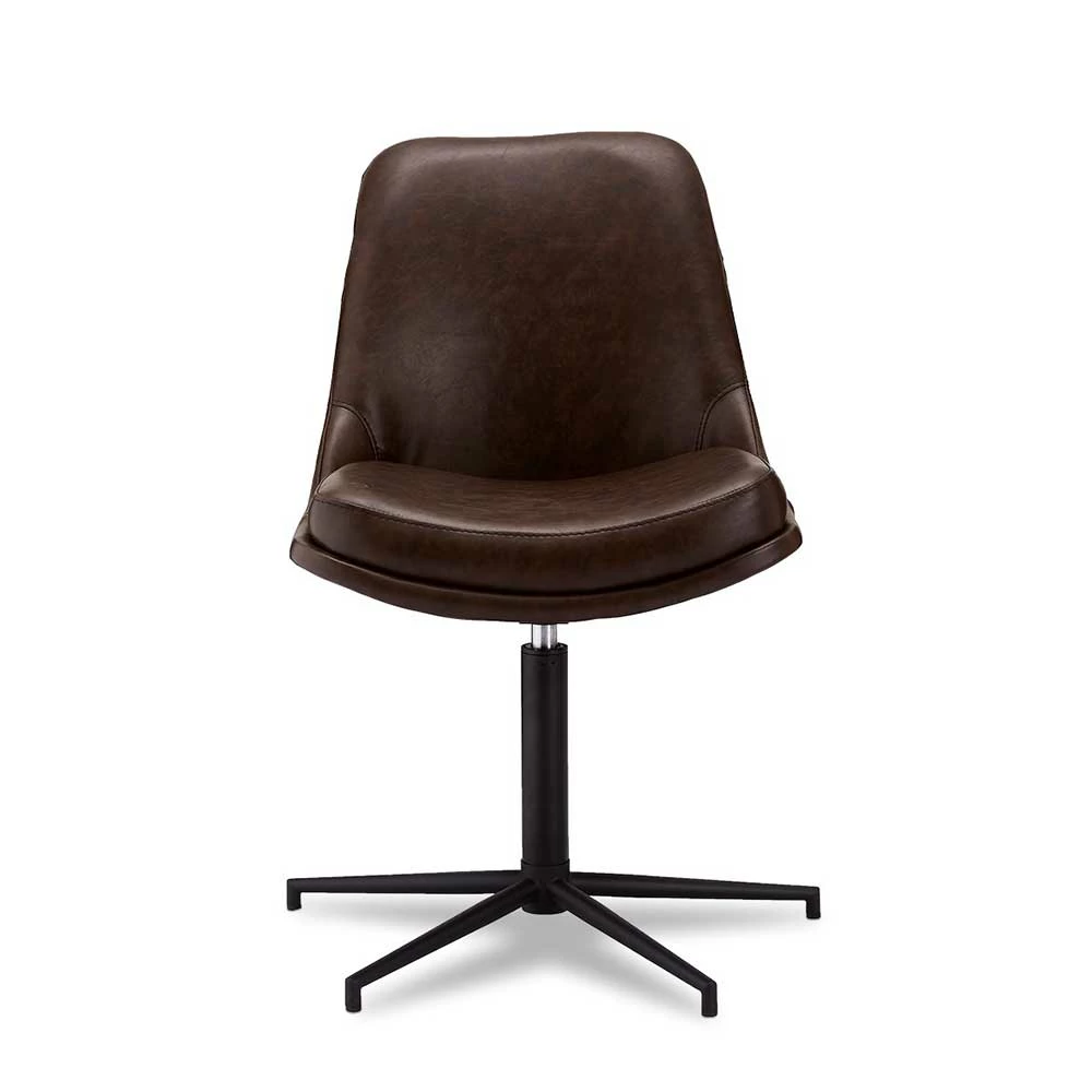 Dunkelbrauner Esszimmerstuhl Drehbar - Sumba (2er Set) - Image 3