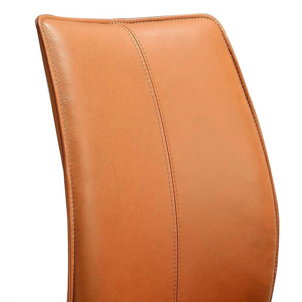 Echtleder Küchenstuhl In Cognac - Setian (2er Set) - Image 3