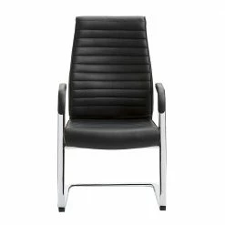 Echtleder Schwingstuhl Mit Armlehnen - Fieston