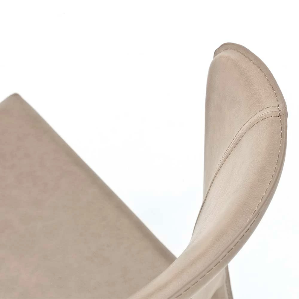 Eleganter Polsterstuhl In Taupe - Aliciano (2er Set) - Image 4