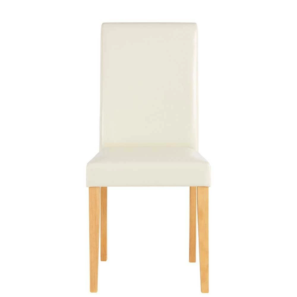 Essstuhl In Creme & Kiefer - Ronn (2er Set) - Image 2