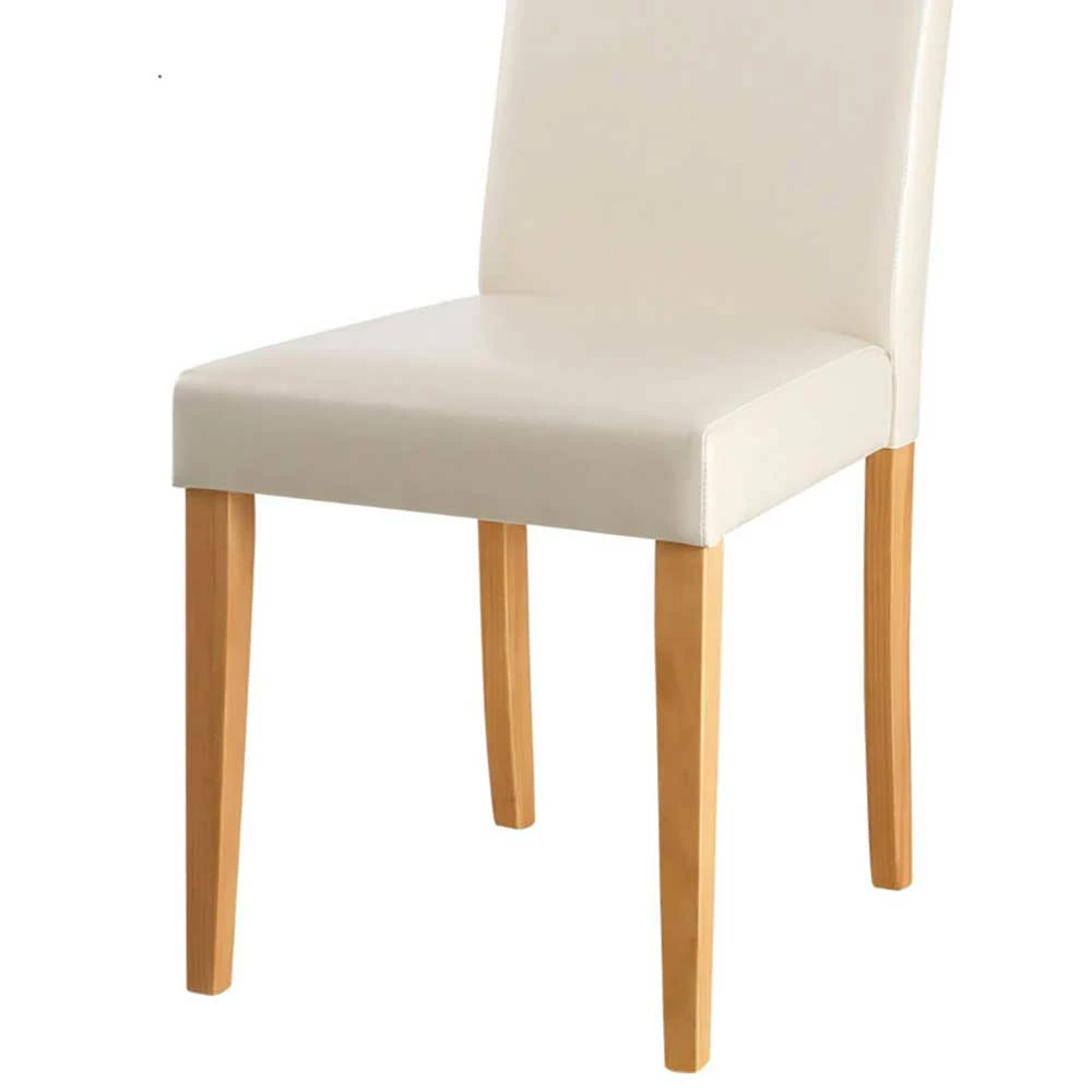 Essstuhl In Creme & Kiefer - Ronn (2er Set) - Image 5