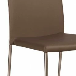 Esstischstuhl Chrysa In Grau Weiß (4er Set) -Malott-Shop esstischstuhl grau weiss kunstleder chrysa 03