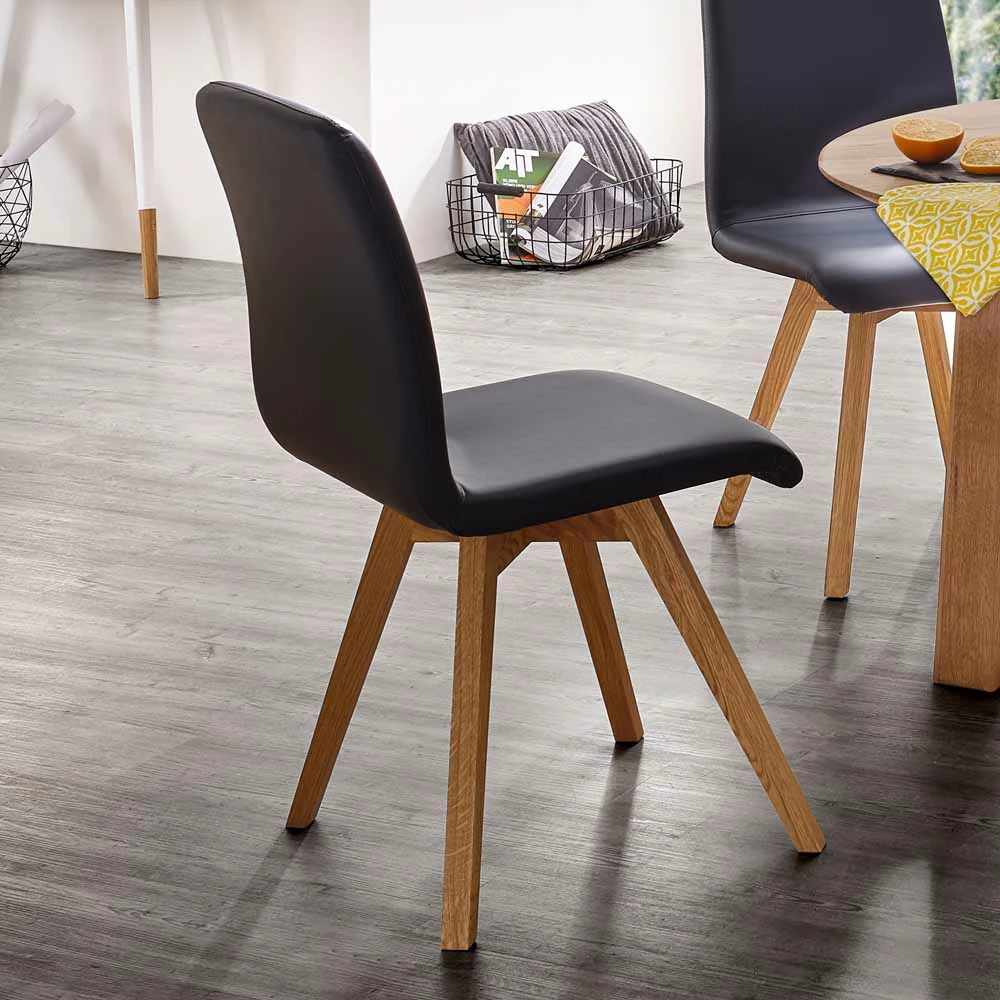 Esstischstuhl Finiossa Mit Holz-Gestell Wildeiche Geölt - Image 5