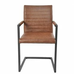 Esszimmer Armlehnenstuhl Mit Schwing-Fuß - Malka (2er Set)