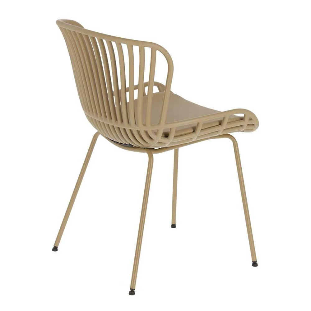 Esszimmer Designstühle in Beige - Libonato (4er Set) Esszimmer Designstühle In Beige - Libonato (4er Set) -Malott-Shop esszimmer designstuehle in beige mit polsterauflage libonato 03