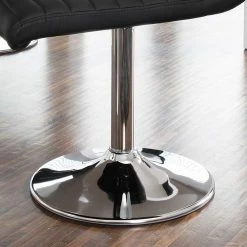 Esszimmer Drehstühle Aus Kunstleder - Ragusca (4er Set) 9 Esszimmer Drehstühle Aus Kunstleder - Ragusca (4er Set) -Malott-Shop esszimmer drehstuehle aus kunstleder in schwarz mit chromfuss ragusca 03