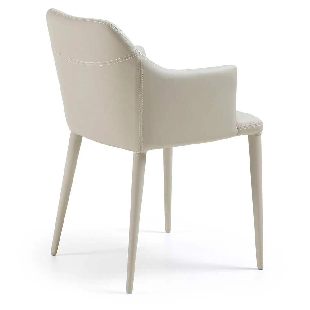 Esszimmer Sessel In Creme Kantino Mit Kunstleder (2er Set) - Image 3