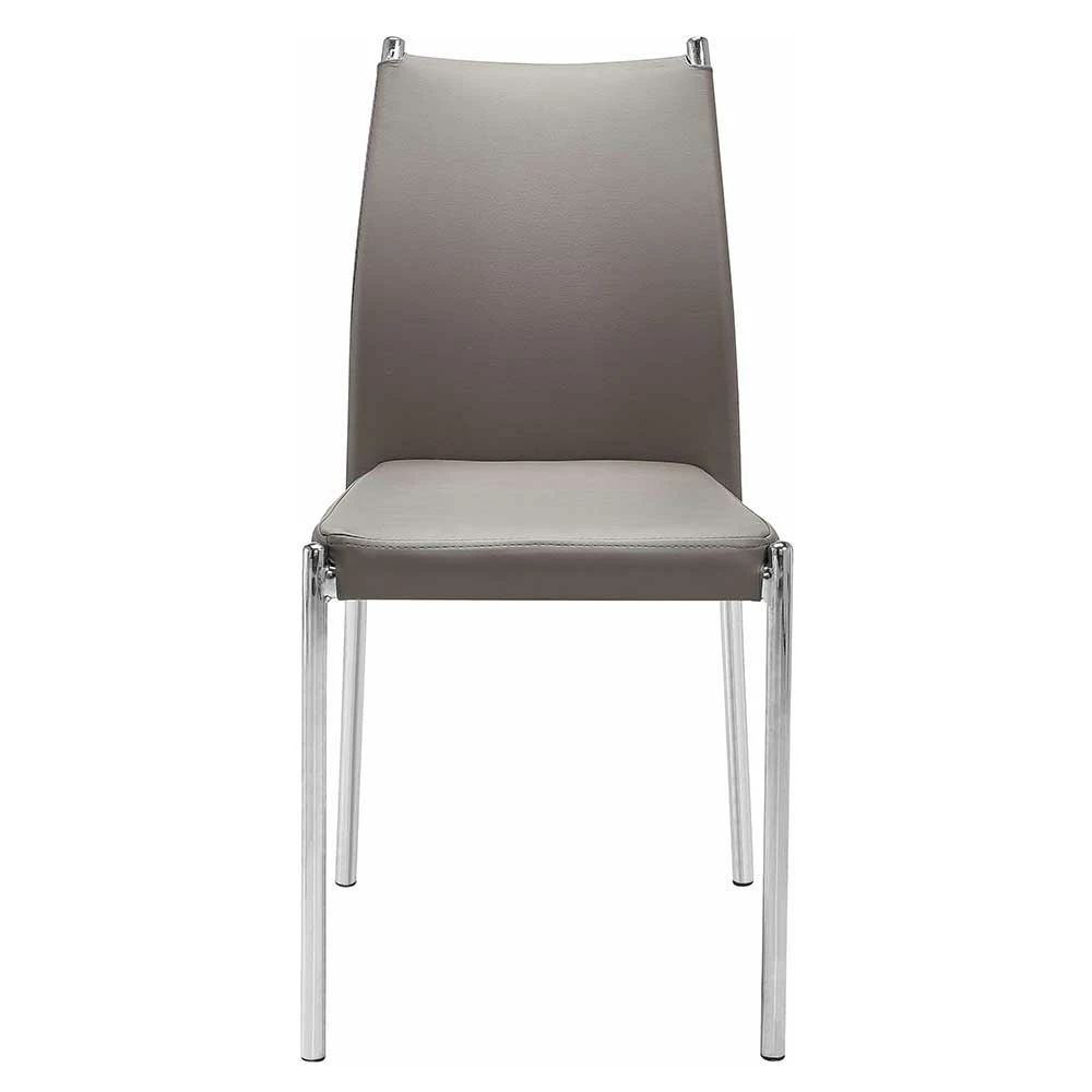 Esszimmerstühle In Hellbraun & Chrom - Christna (Set) - Image 2