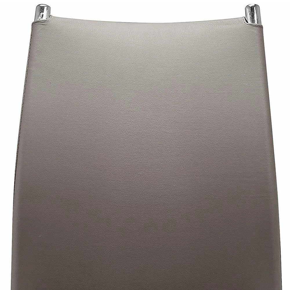 Esszimmerstühle In Hellbraun & Chrom - Christna (Set) - Image 5