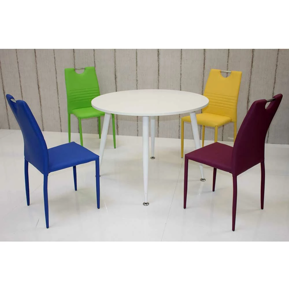 Esszimmerstühle Zum Stapeln In Dunkelblau - Ellen (4er Set) - Image 6