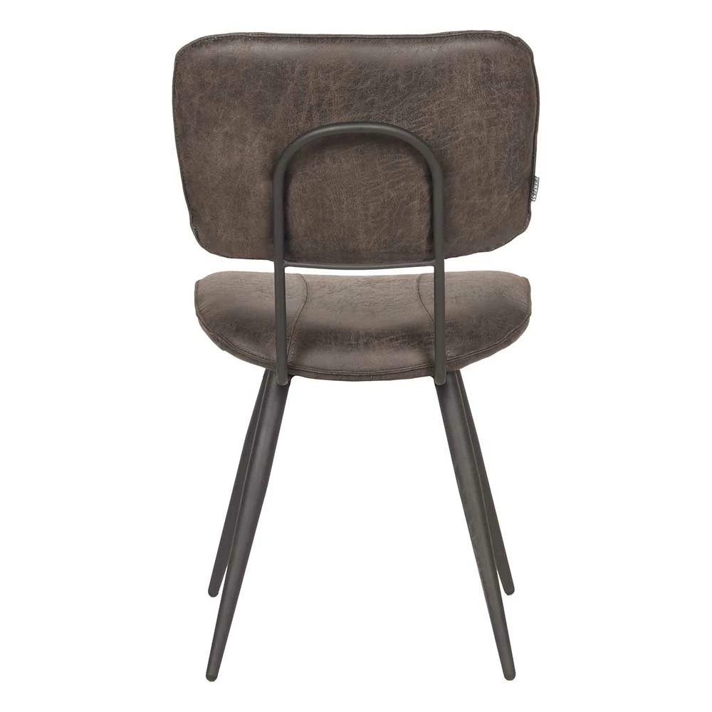 Esszimmerstuhl In Anthrazit Aus Kunstleder - Ayfina - Image 4