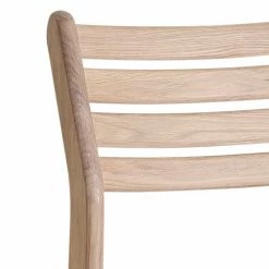Esszimmerstuhl In Eiche Bianco - Ciadova (2er Set) -Malott-Shop esszimmerstuhl in eiche bianco mit leder sitz schwarz ciadova 02