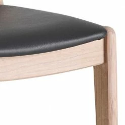 Esszimmerstuhl In Eiche Bianco - Ciadova (2er Set) -Malott-Shop esszimmerstuhl in eiche bianco mit leder sitz schwarz ciadova 03