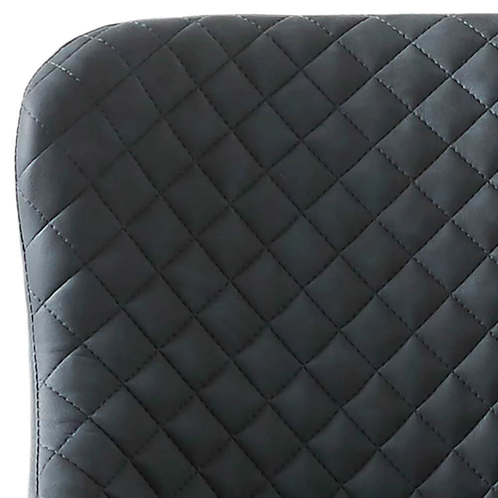 Esszimmerstuhl In Grau Samtbezug - Saguni (2er Set) - Image 4