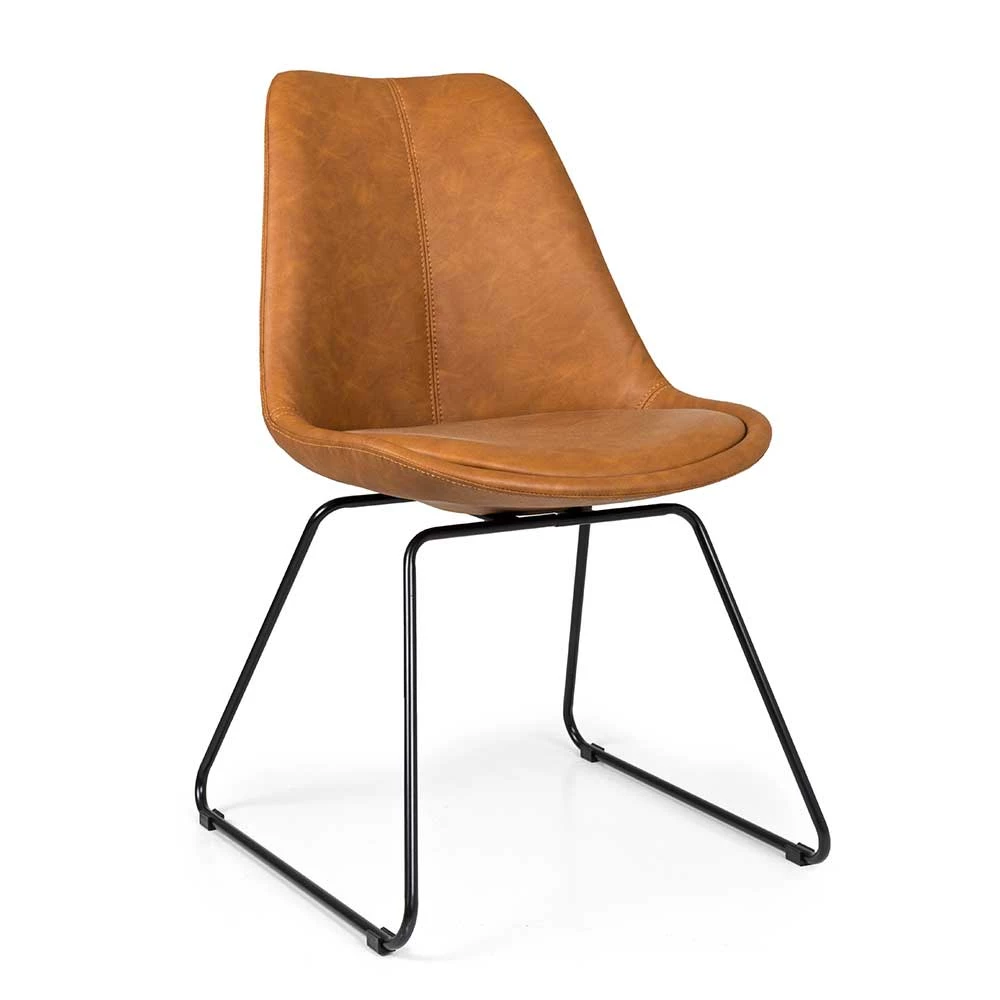 Esszimmerstuhl Mit Kunstleder Sitzschale - Baggado (2er Set) - Image 2