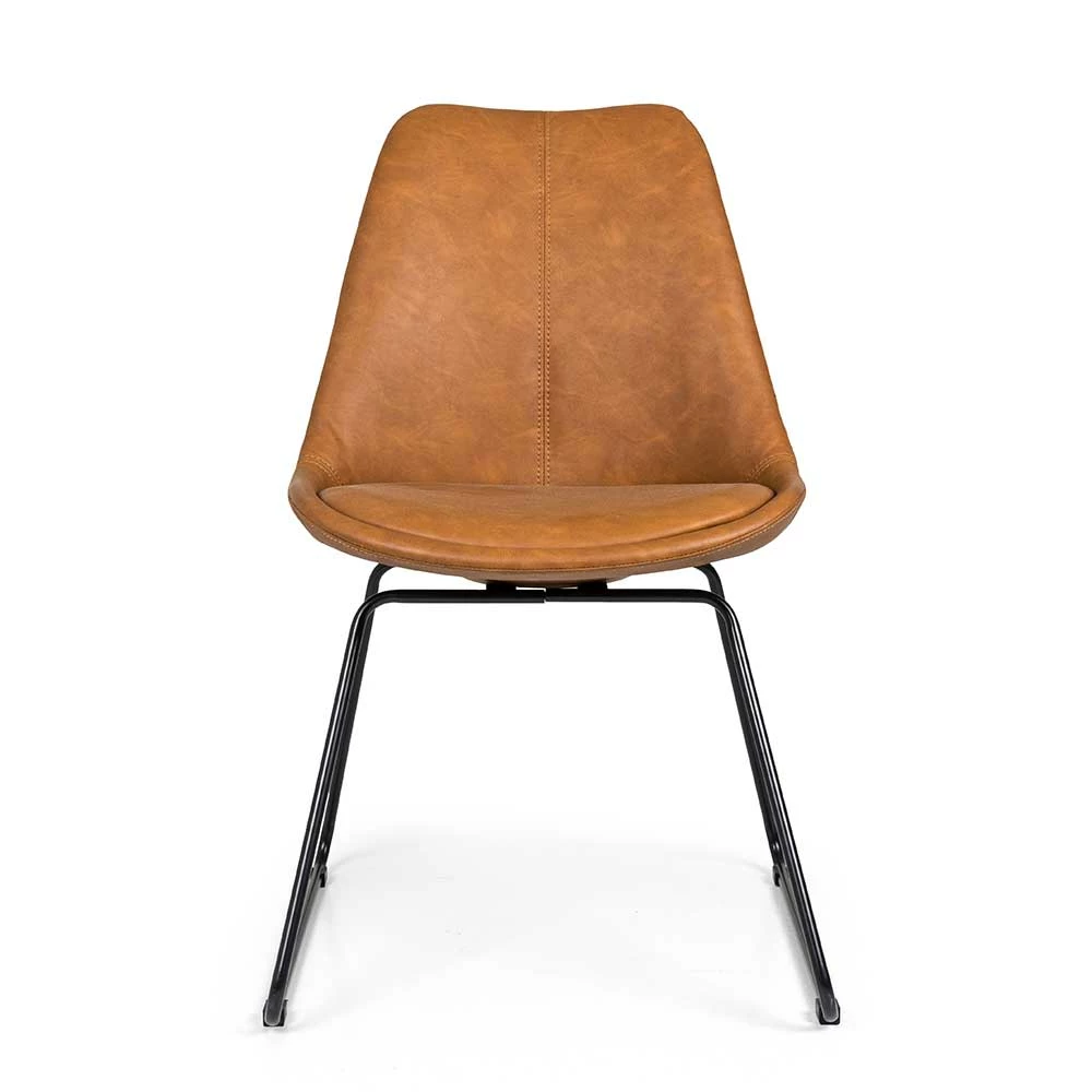 Esszimmerstuhl Mit Kunstleder Sitzschale - Baggado (2er Set) - Image 3