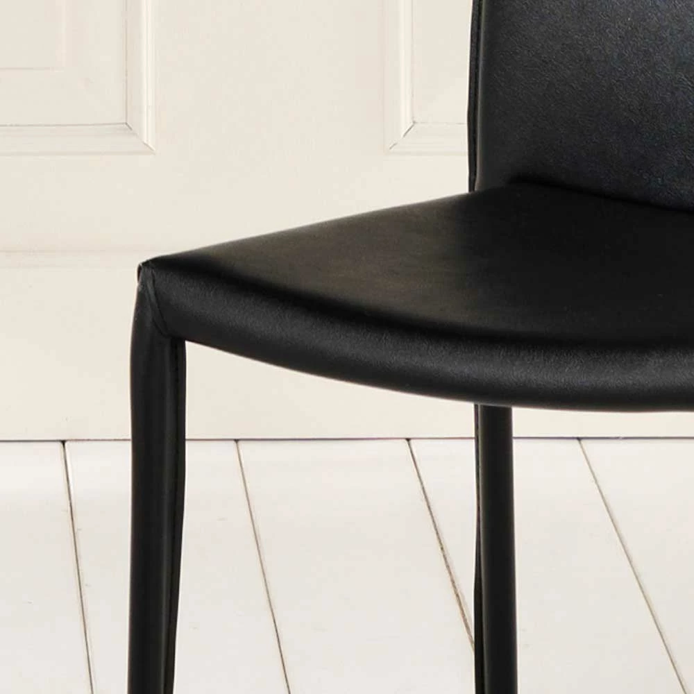 Esszimmerstuhl Luise In Schwarz (4er Set) - Image 5