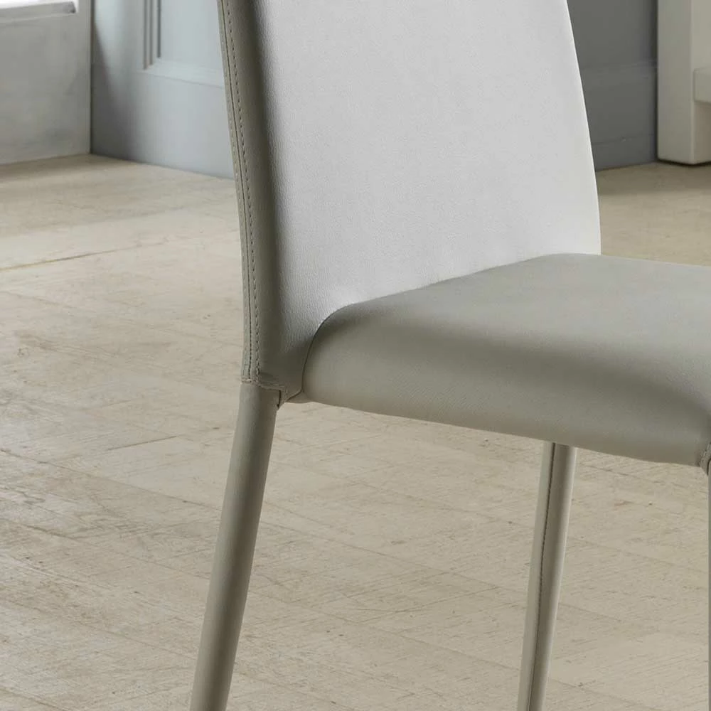 Esszimmerstuhl Set Conoro In Grau (4er Set) - Image 4