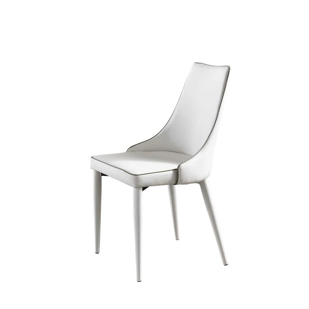 Esszimmerstuhl Singing in Weiß gepolstert (2er Set) Esszimmerstuhl Singing In Weiß Gepolstert (2er Set) -Malott-Shop esszimmerstuhl weiss gepolstert modern singing f