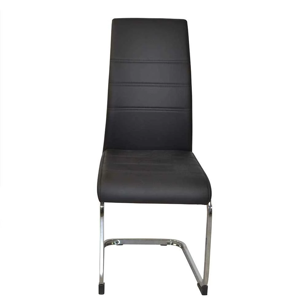 Freischwinger Esstischstühle In Schwarz - Benedict (2er Set) - Image 2