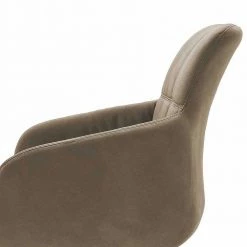Freischwinger Polstersessel In Schlammfarben Cramania Mit Edelstahl Anthrazit (2er Set) -Malott-Shop freischwinger polstersessel in schlammfarben mit edelstahl anthrazit cramania 05