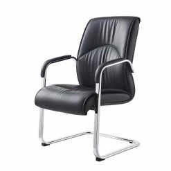 Freischwinger Sessel Mit Alu Gestell - Chaya (2er Set)