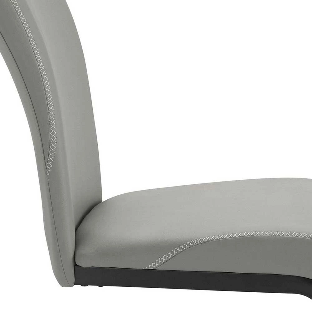 Graue Freischwinger Aus Kunstleder - Krapina (Set) - Image 6