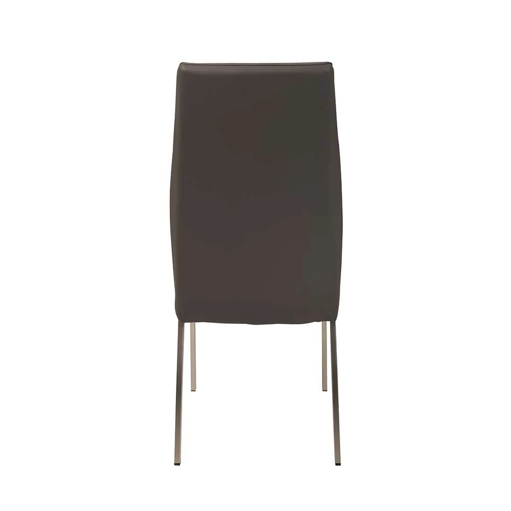 Graue Kunstlederstühle Als Hochlehner - Table (Set) - Image 5