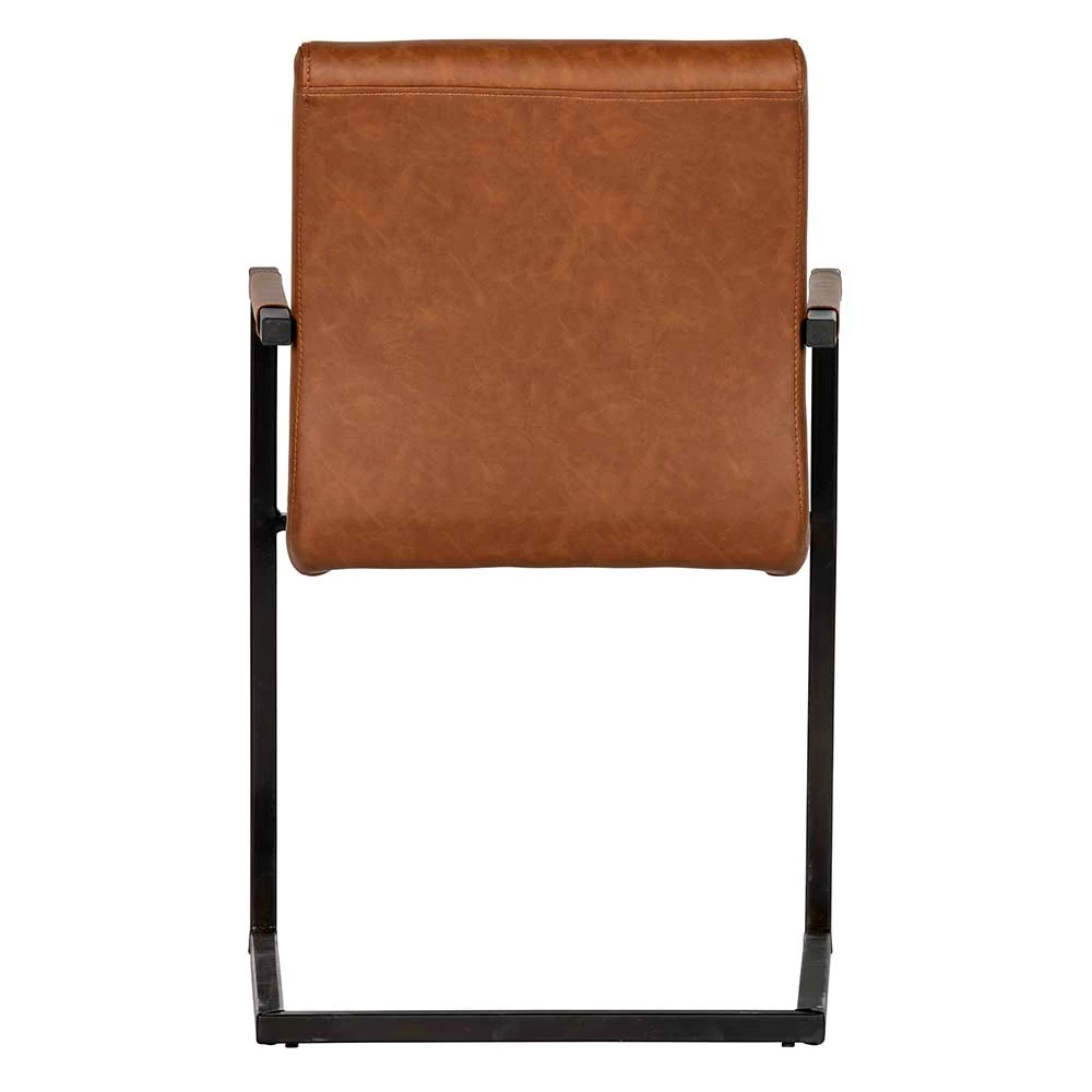 Günstige Freischwinger Sessel In Braun - Laredo (2er Set) - Image 5