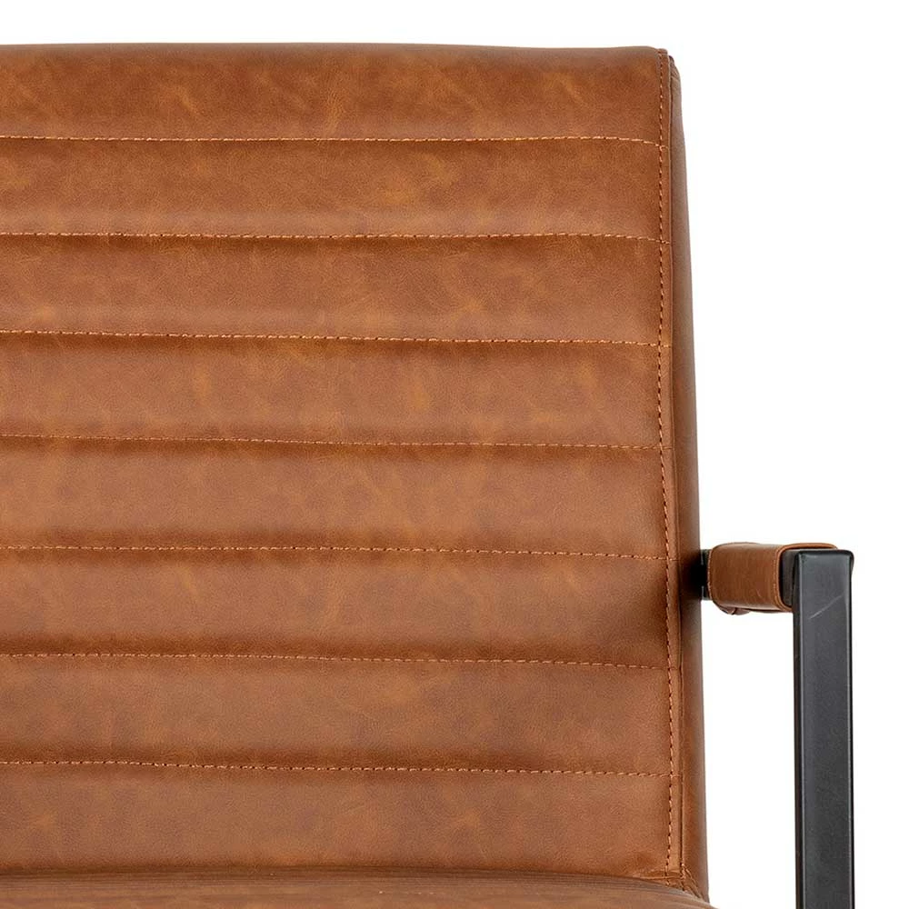 Günstige Freischwinger Sessel In Braun - Laredo (2er Set) - Image 6