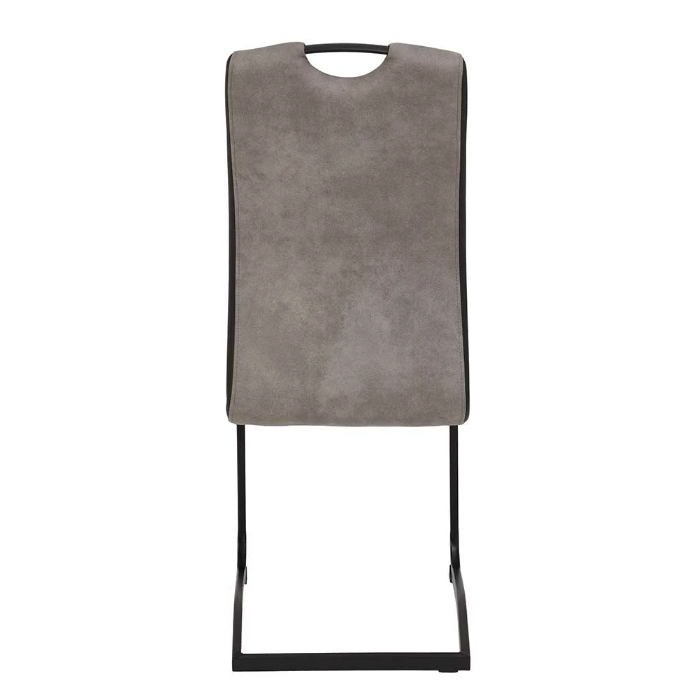 Hochlehner Schwingstuhl In Grau & Schwarz - Milly (Set) - Image 5