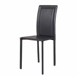 Hochlehner Stuhl In Anthrazit Berlin Mit Kunstleder (4er Set)