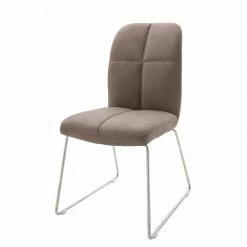 Hochwertiges Stuhl Set In Schlammfarben Pretty Kunstleder (2er Set)