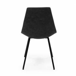 Küche Schalenstuhl In Schwarz Kunstleder - Katrynella (2er Set) 8 Küche Schalenstuhl In Schwarz Kunstleder - Katrynella (2er Set) -Malott-Shop kueche schalenstuhl in schwarz kunstleder mit metallgestell katrynella 02