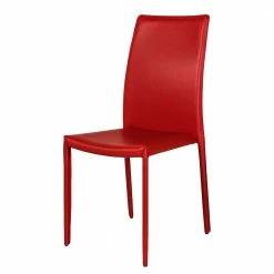 Küchenstuhl Tanydos In Rot (4er Set)